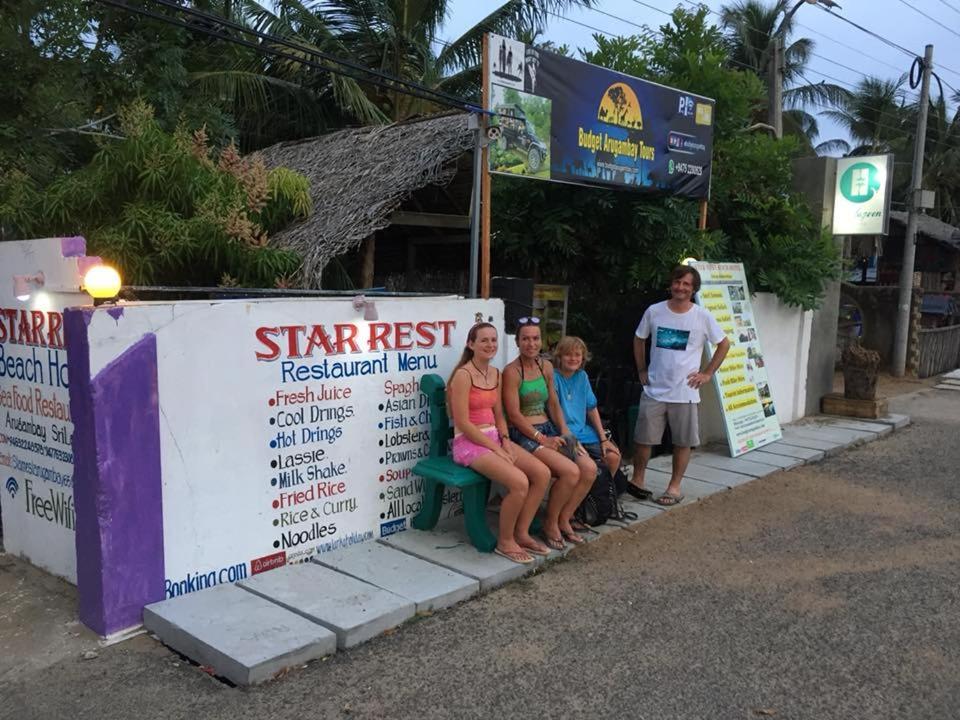 Star Rest Beach Hotel Arugam Bay Exterior photo